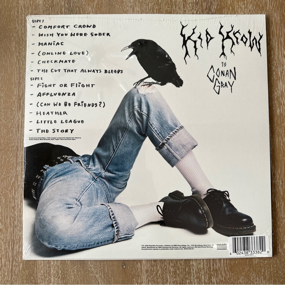 Conan Gray- Kid Krow- Target Exclusive Translucent Red Vinyl - Picture 3 of 3